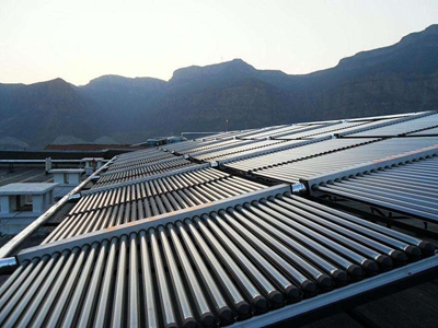 常州某电子设备公司太阳能空气能热水工程